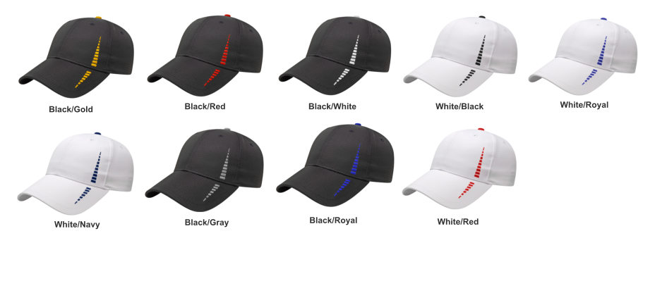White/Navy  White/Red Black/Gray Black/Royal Black/Gold  White/Royal Black/Red Black/White White/Black