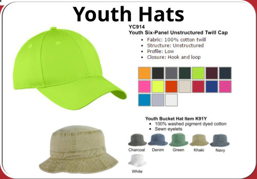 Youth Hats