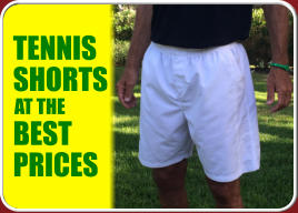 TENNIS SHORTS BEST PRICES AT THE