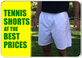 TENNIS SHORTS BEST PRICES AT THE